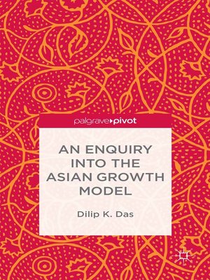 cover image of An Enquiry into the Asian Growth Model